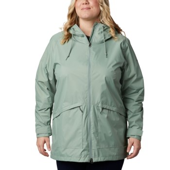 Dámské Bundy Columbia Arcadia Casual Plus Size Světle Zelene RQOCWJ908